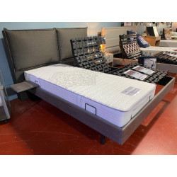 RESSORTS ensemble LITERIE tpr ARTICULE électrique 160 x 200 ( 2 x 80 x 200 ) 100% PLOTS matelas 7 ZONES, SANS FIL