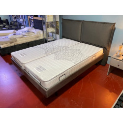 RESSORTS ensemble LITERIE tpr ARTICULE électrique 160 x 200 ( 2 x 80 x 200 ) 100% PLOTS matelas 7 ZONES, SANS FIL