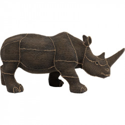Déco Rhino perles 25cm Kare Design