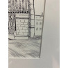 GRAND FORMAT encadré TOTORO à la cathédrale notre dame de Reims format A3