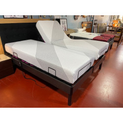 Visco MEMORY 2x90x200 FERME matelas épaisseur 21 cm face couchage Mémoire de forme