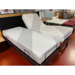 Visco MEMORY 2x90x200 FERME matelas épaisseur 21 cm face couchage Mémoire de forme