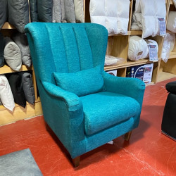 MARILYN fauteuil DECO très CONFORTABLE haut dossier, bonne largeur d'assise mais pas volumineux