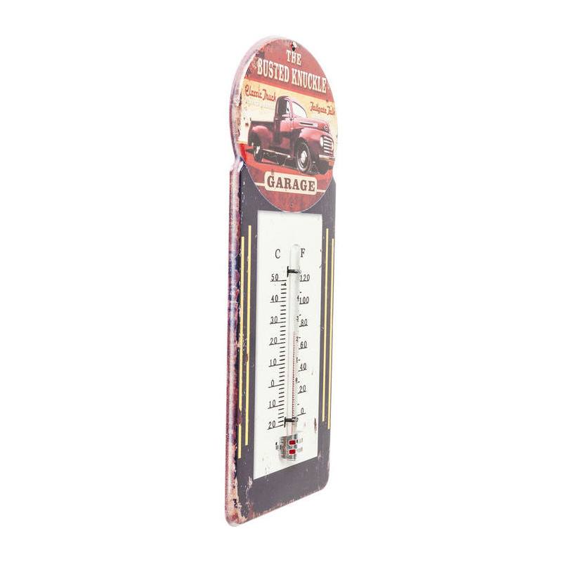 Thermomètre bougie vintage Ride and live - Garage/Atelier/Les