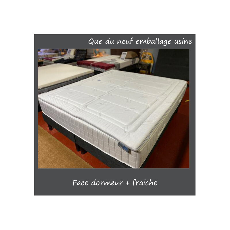 Sur-M xl 160 CM fraicheur GEL + VISCO ELASTIQUE mémoire de forme 160*200 améliore la circulation sanguine, confort en +