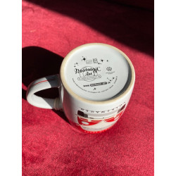 Mug VW COMBI ROUGE Tasse, Céramique, diamètre intérieur 8,5 x largeur 13 x hauteur 9 cm, lave vaisselle et micro-ondes ok