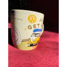 Mug WV BULLI get away Tasse céramique, intérieur 8,5 x largeur 13 x hauteur 9 cm passe au lave vaisselle et au micro-onde