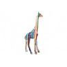 Girafe street art Hauteur 198 cm Sculpture savane PEPS statue en résine FINTION BRILLANTE