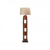 LAMPE LAMPADAIRE bois flotté TECK 175 cm ABAT JOUR design proporsionné