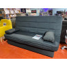 Clic-clac COMPLET déhoussable matelas 12 cm Couchage 130 x 190 + coffre de rangement + LATTES + COUETTE + 2 COUSSINS