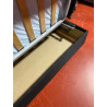 Clic-clac COMPLET déhoussable matelas 12 cm Couchage 130 x 190 + coffre de rangement + LATTES + COUETTE + 2 COUSSINS