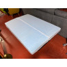 Clic-clac COMPLET déhoussable matelas 12 cm Couchage 130 x 190 + coffre de rangement + LATTES + COUETTE + 2 COUSSINS