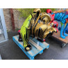 Boule dog street art BANDIT Hauteur 100 cm Sculpture PEPS statue en résine FINTION BRILLANTE