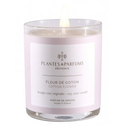 Fleur de coton BOUGIE...