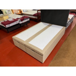 COFFRE 140 (2 x 70 X 190) LATTES sommier TAPISSIER pour couchage ferme 140 x 190 grand rangement