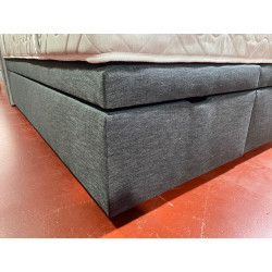 COFFRE 140 (2 x 70 X 190) LATTES sommier TAPISSIER pour couchage ferme 140 x 190 grand rangement