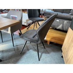 ST1911 503 CHAISE tissu ANTHRACITE pour salle à manger cosi & design combinant un excellent maintien finition piquage & poignée