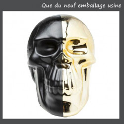 TETE de MORT black gold SKULL DESIGN