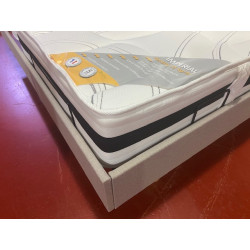 RONDE & ROND 2x80x200 hr 55 matelas 21 CM spécial pour LARGE et FORT