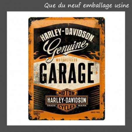 30 x 40 cm HARLEY DAVISON garage PLAQUE ACIER