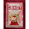 20 x 30 cm BONBONS Candy  idée Cadeau Métal Design Retro Décoration