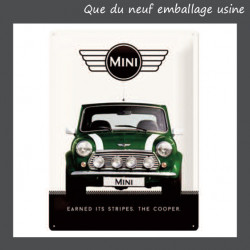 MINI austin PLAQUE ACIER 30...