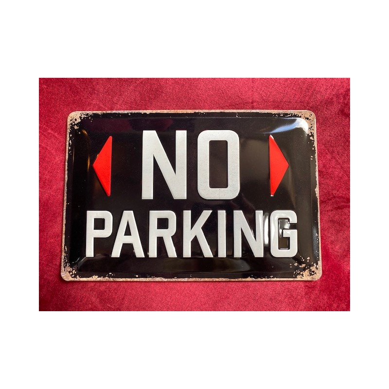 20 x 30 cm NO PARKING idée Cadeau Métal Design Retro Décoration