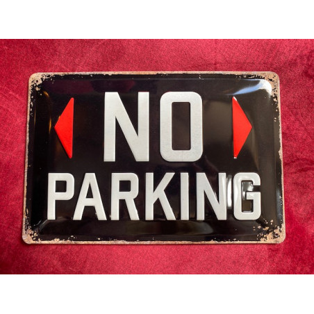 20 x 30 cm NO PARKING idée Cadeau Métal Design Retro Décoration