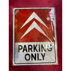 20 x 30 cm CITROEN parking ONLY Cadeau Métal Design Retro Décoration