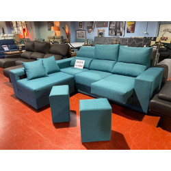 MODENA multi-fonctions ASSISES COULISSANTES canapé d'angle reversible DOSSIERS RELAX & POUFS