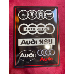 30 x 40 cm AUDI NSU VW AUTO...