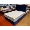 VERTICALE dosseret 140 cm tête de lit de qualité tissu décoration grande hauteur FINITION HAUT DE GAMME
