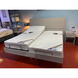 EXTRA FERME 2 x 80 x 200 matelas ARIANE hauteur 21 CM comme la pierre