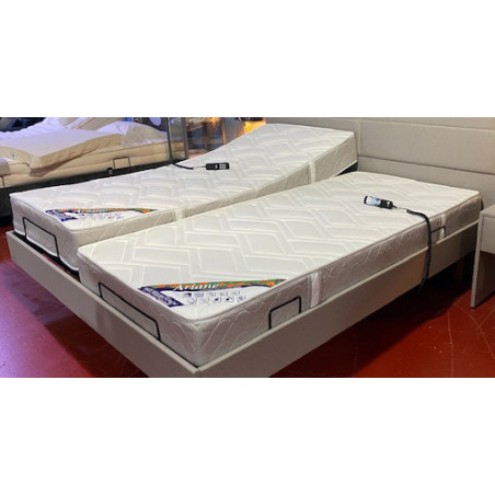 EXTRA FERME 2 x 80 x 200 matelas ARIANE hauteur 21 CM comme la pierre