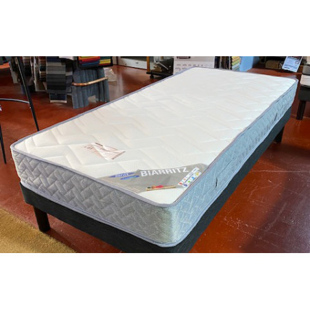 35KG/M3 21cm DUR 90 HD matelas BIARRITZ 90 190 couchage ANTIALLERGIE antitranspirant