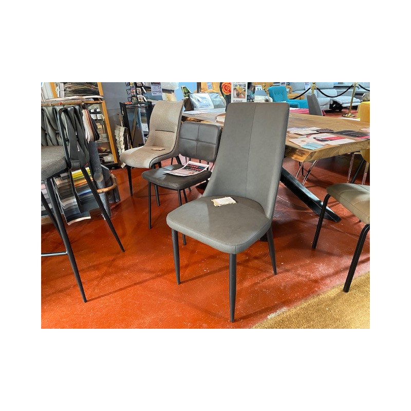 LETI chaise de salle à manger design et bon maintien REVETEMENT entretien facile waterproof