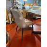 BEA chaise de salle à manger design et bon maintien tissu entretien facile waterproof