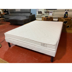 Literie 140*190 matelas sommier pieds PRODUIT NEUF