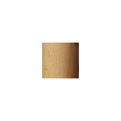 PIED 15 CM de hauteur en bois massif vernis naturel fabriqué en FRANCE pour sommier tapissier LATTES