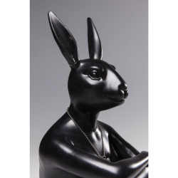 Déco Gangster lapin noir Kare Design collaboration avec le couple d’artistes Australiens Gillie et Marc