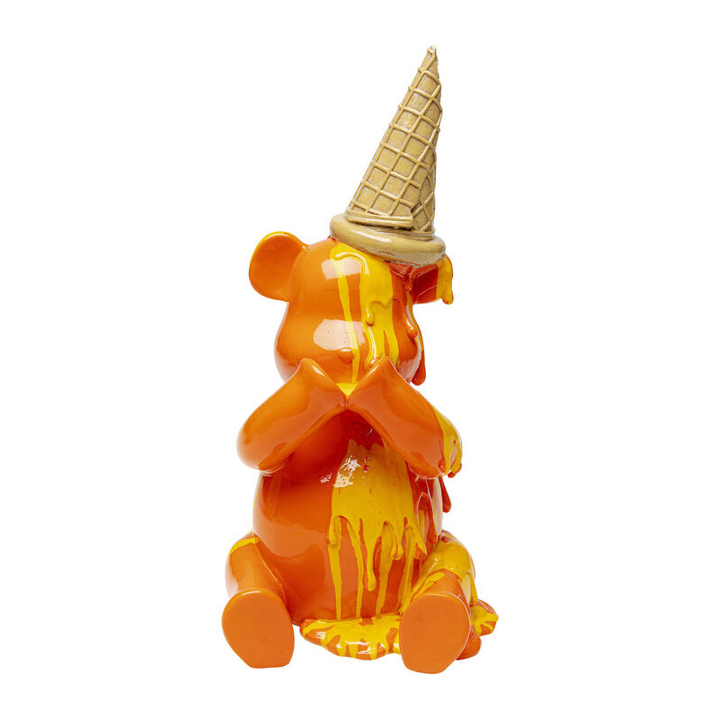 Déco ours glace Kare Design nounours Figurine décorative Sitting Gelato