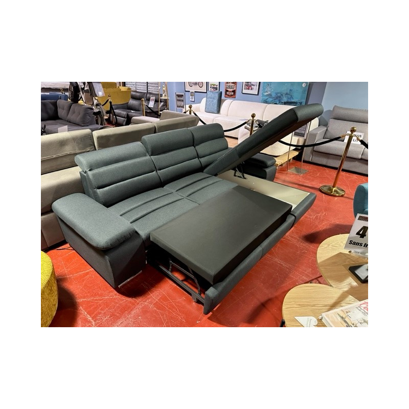 SEWILLA lit COFFRE design CONFORTABLE canapé d'angle REVERSIBLE avec convertible lit d'appoint RELAX FAMILIALE