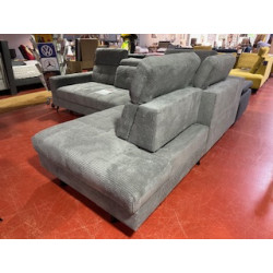 Avance Recule + COFFRE + LIT canapé avec fonction relax Familiale convertible d'appoint + 5 tétieres relax