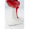 Rouge à lèvres rouge STATUE Hot Lips 26cm Déco Objet décoratif Kare Design embrassez moi !