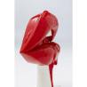 Rouge à lèvres rouge STATUE Hot Lips 26cm Déco Objet décoratif Kare Design embrassez moi !