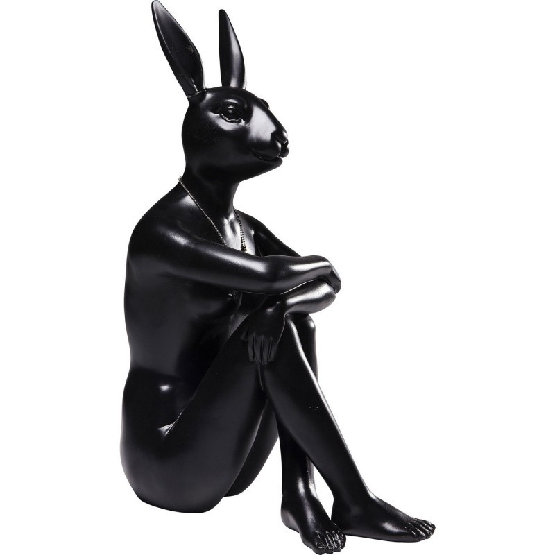 Déco Gangster lapin LAPINNE noir Kare Design collaboration avec le couple d’artistes Australiens Gillie et Marc