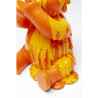 Déco ours glace Kare Design nounours Figurine décorative Sitting Gelato Bear Orange