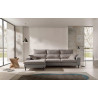 ALLEGRA angle droite 3 assises coulissantes (méridienne avec coffre)+ VRAI RELAX FAMILIALE le CONFORT POUR touS