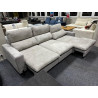 ALLEGRA angle droite 3 assises coulissantes (méridienne avec coffre)+ VRAI RELAX FAMILIALE le CONFORT POUR touS