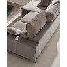 ALLEGRA angle droite 3 assises coulissantes (méridienne avec coffre)+ VRAI RELAX FAMILIALE le CONFORT POUR touS